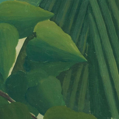 La Cascata Henri Rousseau hrs40 quadro stampato su tela