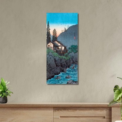 Hakone Hiroaki Takahashi htk11 quadro stampato su tela