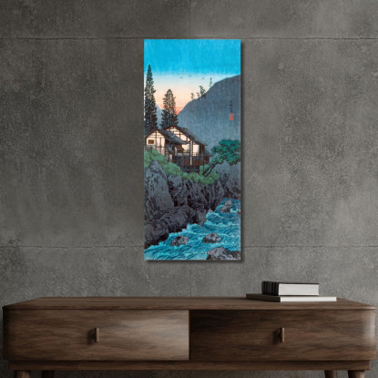 Hakone Hiroaki Takahashi htk11 quadro stampato su tela