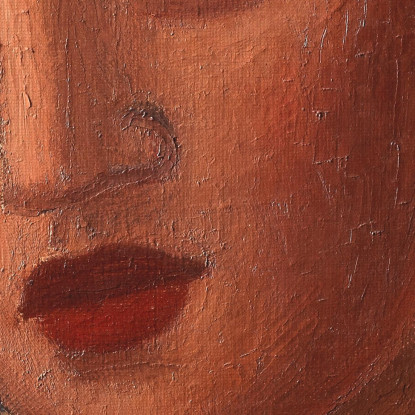 Testa Di Ragazza Miss Anne David Mark Gertler mgr9 quadro stampato su tela