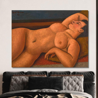 Nudo Mark Gertler mgr14 quadro stampato su tela