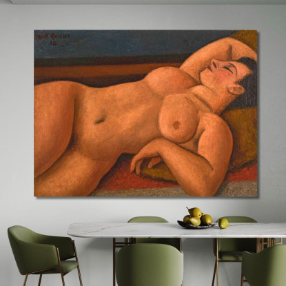 Nudo Mark Gertler mgr14 quadro stampato su tela