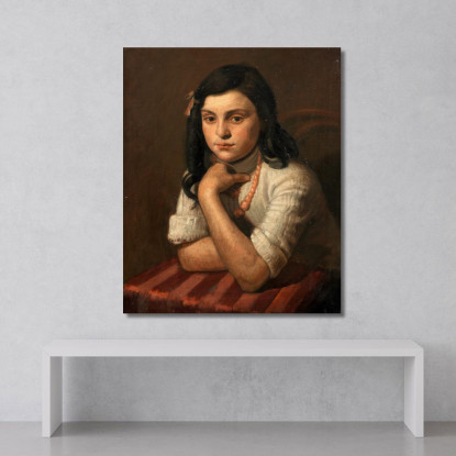 Ritratto Di May Berlinsky Mark Gertler mgr18 quadro stampato su tela