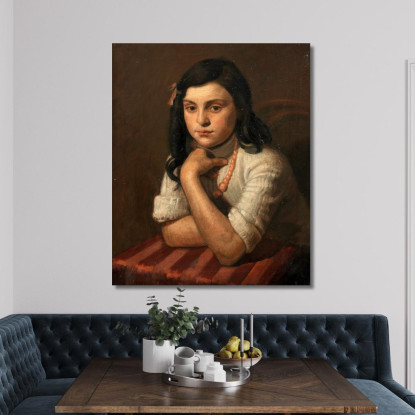 Ritratto Di May Berlinsky Mark Gertler mgr18 quadro stampato su tela