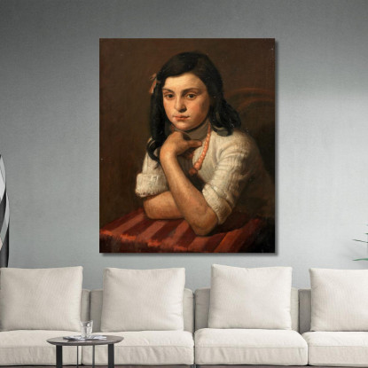 Ritratto Di May Berlinsky Mark Gertler mgr18 quadro stampato su tela