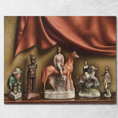 Il Fantino Mark Gertler mgr32 quadro stampato su tela