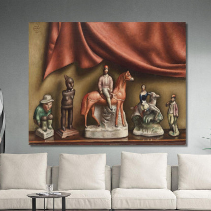 Il Fantino Mark Gertler mgr32 quadro stampato su tela