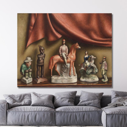 Il Fantino Mark Gertler mgr32 quadro stampato su tela