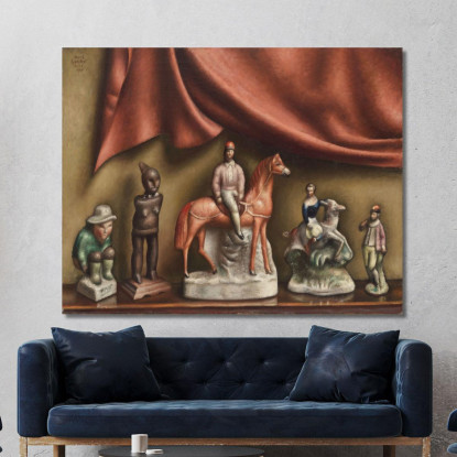 Il Fantino Mark Gertler mgr32 quadro stampato su tela