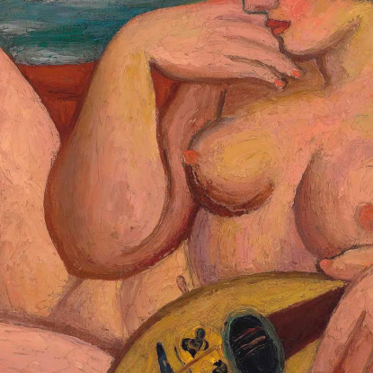 La Sonata Mark Gertler mgr33 quadro stampato su tela