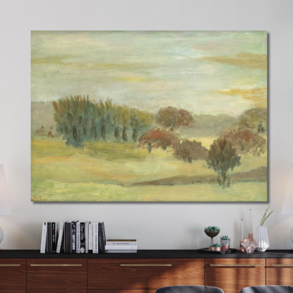 Alberi Al Sanatorio Di Banchory In Scozia Mark Gertler mgr35 quadro stampato su tela