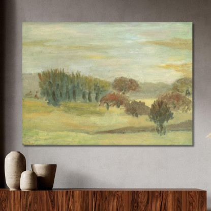 Alberi Al Sanatorio Di Banchory In Scozia Mark Gertler mgr35 quadro stampato su tela