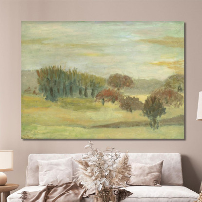 Alberi Al Sanatorio Di Banchory In Scozia Mark Gertler mgr35 quadro stampato su tela