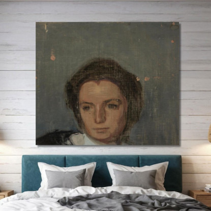 Testa Di Donna 2 Nikolai Triik ntr24 quadro stampato su tela