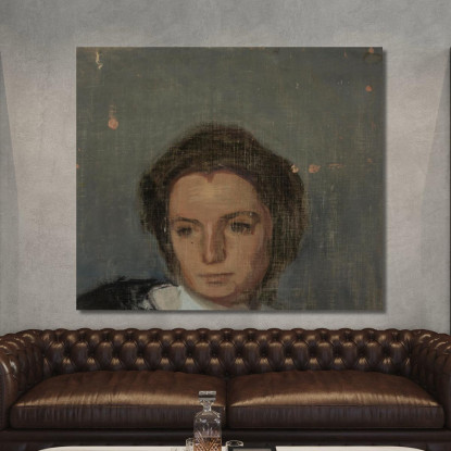 Testa Di Donna 2 Nikolai Triik ntr24 quadro stampato su tela