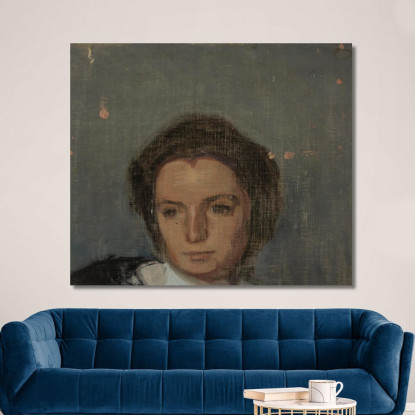 Testa Di Donna 2 Nikolai Triik ntr24 quadro stampato su tela