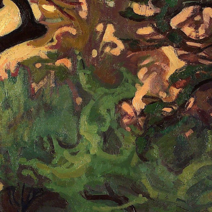 Vecchio Giardino Nikolai Triik ntr30 quadro stampato su tela