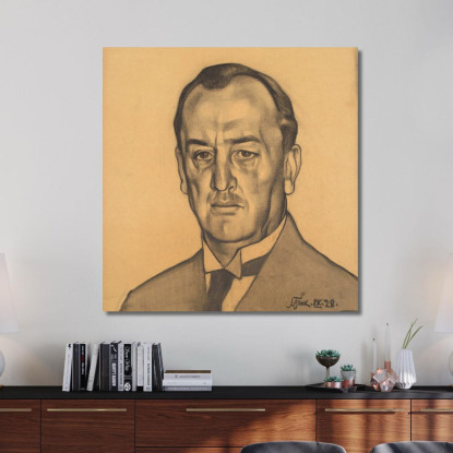 Il Prof. Il Dottor A.S. Costantino Connick Nikolai Triik ntr37 quadro stampato su tela