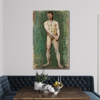 Atto Maschile Permanente Nikolai Triik ntr43 quadro stampato su tela