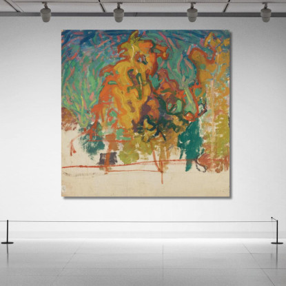 Alberi Autunnali Nikolai Triik ntr44 quadro stampato su tela