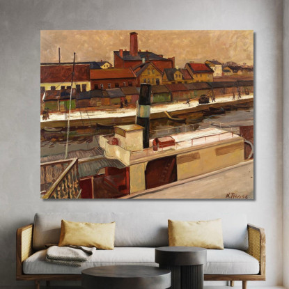 Vista Tartu Nikolai Triik ntr46 quadro stampato su tela