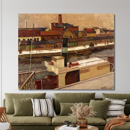 Vista Tartu Nikolai Triik ntr46 quadro stampato su tela