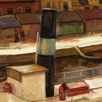 Vista Tartu Nikolai Triik ntr46 quadro stampato su tela