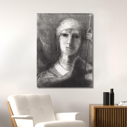 Parsifal Odilon Redon ord54 quadro stampato su tela