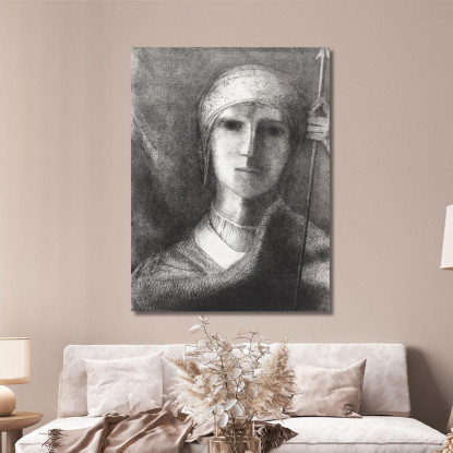 Parsifal Odilon Redon ord54 quadro stampato su tela