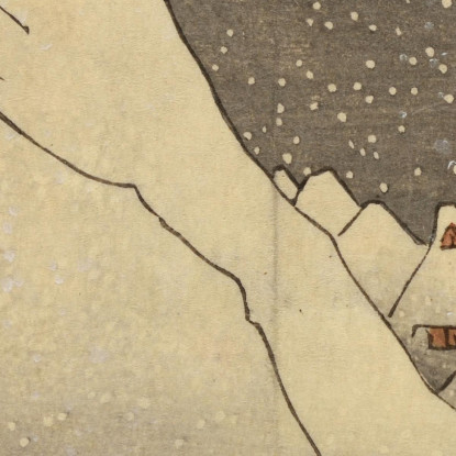 Nichiren Sulle Montagne Di Tsukahara Utagawa Kuniyoshi ukn26 quadro stampato su tela