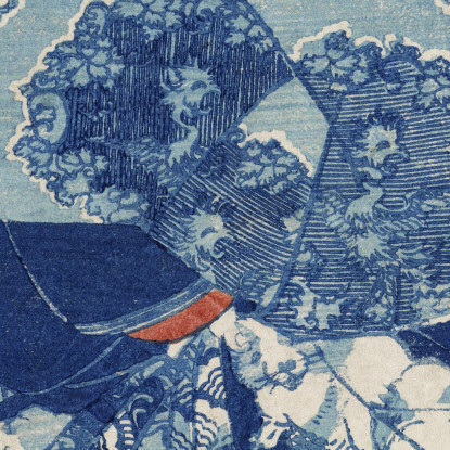 Tamaya Uchi Usugumo Utagawa Kuniyoshi ukn41 quadro stampato su tela