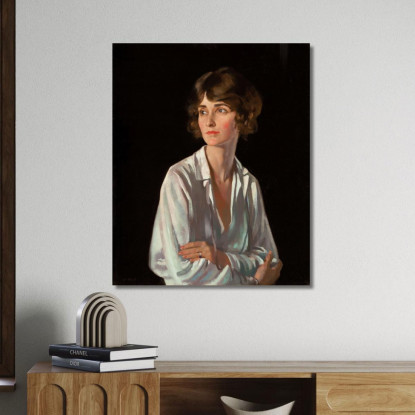 Signora Marriott William Orpen wrp10 quadro stampato su tela
