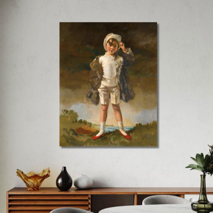 Noll Figlio Di Oliver St. John Gogarty William Orpen wrp19 quadro stampato su tela