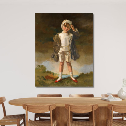 Noll Figlio Di Oliver St. John Gogarty William Orpen wrp19 quadro stampato su tela