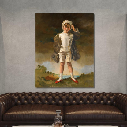 Noll Figlio Di Oliver St. John Gogarty William Orpen wrp19 quadro stampato su tela