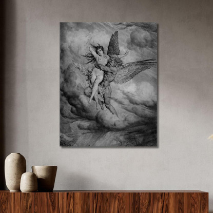 Borea Orizia Heinrich Lossow hlw1 quadro stampato su tela