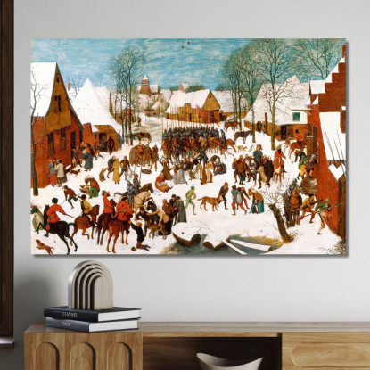 Strage Degli Innocenti Pieter Bruegel pbr13 quadro stampato su tela