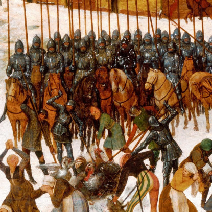 Strage Degli Innocenti Pieter Bruegel pbr13 quadro stampato su tela