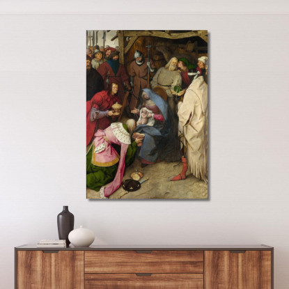 L'Adorazione Dei Magi 1564 Pieter Bruegel pbr15 quadro stampato su tela