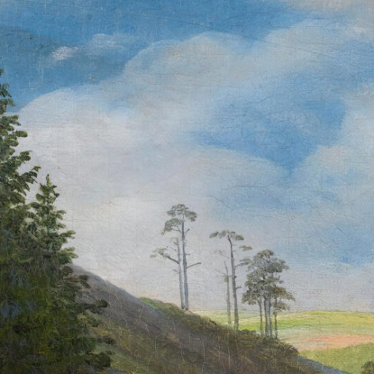 Sunburst Sui Monti Dei Giganti. Sunburst Sui Monti Dei Giganti Caspar David Friedrich cdf29 quadro stampato su tela