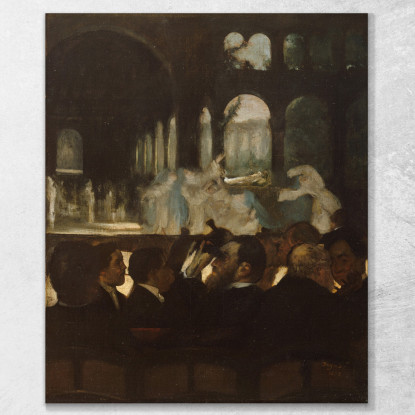 Il Balletto Di Robert Le Diable Edgar Degas edg305 quadro stampato su tela