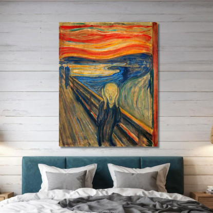 L'Urlo Edvard Munch em13 quadro stampato su tela