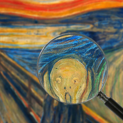 L'Urlo Edvard Munch em13 quadro stampato su tela