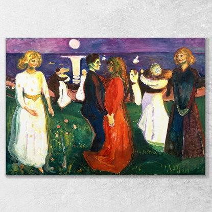 La Danza Della Vita Edvard Munch em21 quadro stampato su tela