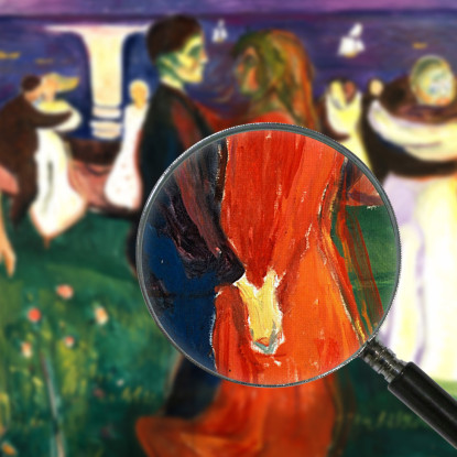 La Danza Della Vita Edvard Munch em21 quadro stampato su tela