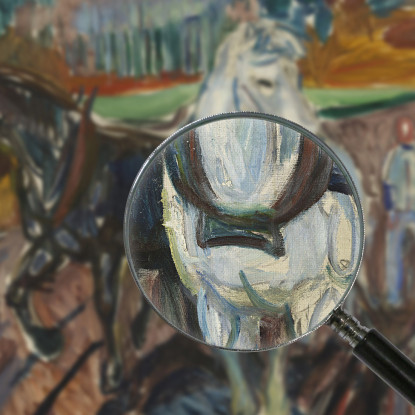 Aratura Autunnale Edvard Munch em57 quadro stampato su tela