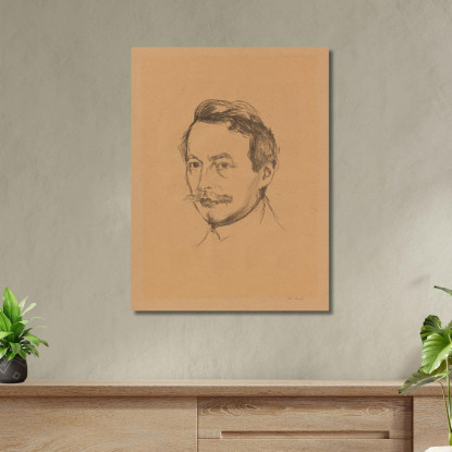 Dottor Max Linde Edvard Munch em97 quadro stampato su tela