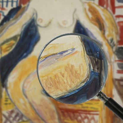 Ragazza Del Nordland Edvard Munch em129 quadro stampato su tela