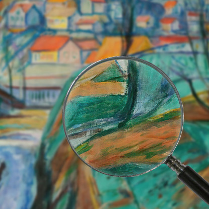 Kragerø In Primavera Kragerø In Primavera Edvard Munch em165 quadro stampato su tela