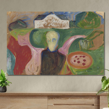 Proprietario Terriero Nel Parco Edvard Munch em173 quadro stampato su tela